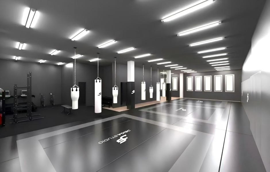 K1 Champion Michael Deiga Boxing Gym-200 Square Meters Boxing Gym One-Stop Design